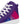 Laden Sie das Bild in den Galerie-Viewer, Bisexual Pride Colors Modern Purple High Top Shoes - Women Sizes
