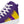 Carregar imagem no visualizador da galeria, Intersex Pride Colors Modern Purple High Top Shoes - Women Sizes
