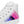 Carregar imagem no visualizador da galeria, Omnisexual Pride Colors Modern White High Top Shoes - Women Sizes
