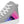 Carica l&#39;immagine nel Visualizzatore galleria, Omnisexual Pride Colors Modern Gray High Top Shoes - Women Sizes
