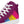 Cargar imagen en el visor de la galería, Pansexual Pride Colors Modern Purple High Top Shoes - Women Sizes
