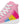 Load image into Gallery viewer, Pansexual Pride Colors Modern Pink High Top Shoes - Women Sizes
