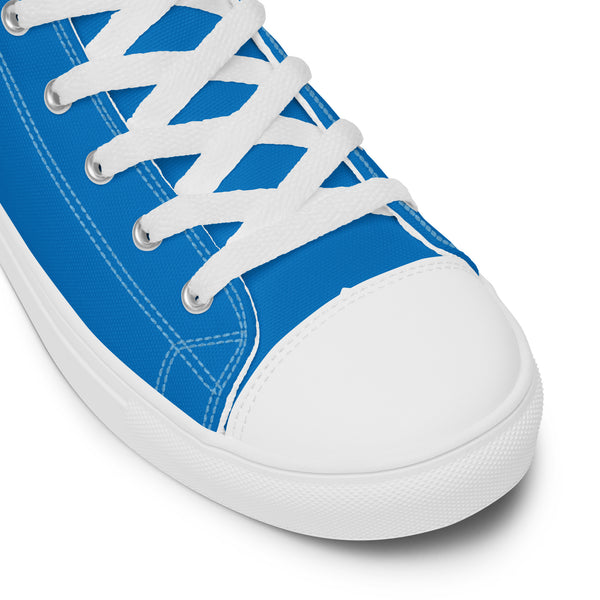 Classic Omnisexual Pride Colors Blue High Top Shoes - Women Sizes