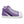 Cargar imagen en el visor de la galería, Asexual Pride Colors Original Purple High Top Shoes - Women Sizes
