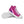 Laden Sie das Bild in den Galerie-Viewer, Genderfluid Pride Colors Original Fuchsia High Top Shoes - Women Sizes

