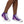 Load image into Gallery viewer, Genderfluid Pride Colors Original Purple High Top Shoes - Women Sizes
