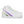 Load image into Gallery viewer, Genderqueer Pride Colors Original White High Top Shoes - Women Sizes
