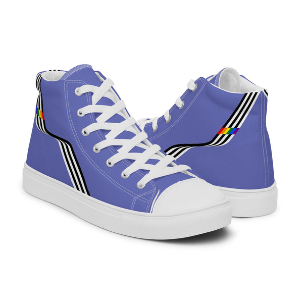 Original Ally Pride Colors Blue High Top Shoes