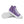 Load image into Gallery viewer, Original Asexual Pride Colors Purple High Top Shoes - Women Sizes
