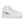 Cargar imagen en el visor de la galería, Casual Pansexual Pride Colors White High Top Shoes - Women Sizes
