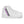 Laden Sie das Bild in den Galerie-Viewer, Classic Asexual Pride Colors White High Top Shoes - Women Sizes

