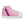 Charger l&#39;image dans la galerie, Classic Bisexual Pride Colors Pink High Top Shoes - Women Sizes
