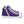 Carica l&#39;immagine nel Visualizzatore galleria, Classic Genderqueer Pride Colors Purple High Top Shoes - Women Sizes
