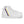 Load image into Gallery viewer, Classic Non-Binary Pride Colors White High Top Shoes - Women Sizes
