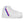 Load image into Gallery viewer, Classic Omnisexual Pride Colors White High Top Shoes - Women Sizes
