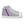 Load image into Gallery viewer, Classic Omnisexual Pride Colors Gray High Top Shoes - Women Sizes
