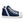 Load image into Gallery viewer, Classic Transgender Pride Colors Navy High Top Shoes - Women Sizes
