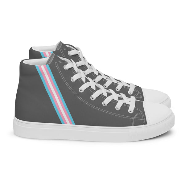 Transgender Pride Gray High Tops