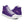 Load image into Gallery viewer, Trendy Genderfluid Pride Colors Purple High Top Shoes - Women Sizes
