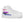 Cargar imagen en el visor de la galería, Modern Genderfluid Pride Colors White High Top Shoes - Women Sizes
