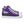 Load image into Gallery viewer, Modern Genderqueer Pride Colors Purple High Top Shoes - Women Sizes
