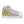 Load image into Gallery viewer, Modern Intersex Pride Colors Gray High Top Shoes - Women Sizes
