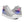 Carregar imagem no visualizador da galeria, Modern Omnisexual Pride Colors Gray High Top Shoes - Women Sizes
