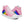 Laden Sie das Bild in den Galerie-Viewer, Gay Pride Colors Modern Pink High Top Shoes - Women Sizes
