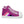 Load image into Gallery viewer, Genderfluid Pride Colors Modern Violet High Top Shoes - Women Sizes
