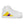 Load image into Gallery viewer, Intersex Pride Colors Modern White High Top Shoes - Women Sizes
