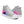 Charger l&#39;image dans la galerie, Omnisexual Pride Colors Modern Gray High Top Shoes - Women Sizes
