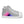 Load image into Gallery viewer, Omnisexual Pride Colors Modern Gray High Top Shoes - Women Sizes
