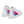 Cargar imagen en el visor de la galería, Bisexual Pride Colors Original White High Top Shoes - Women Sizes
