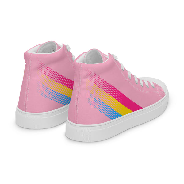 Pansexual Pride Colors Original Pink High Top Shoes - Women Sizes
