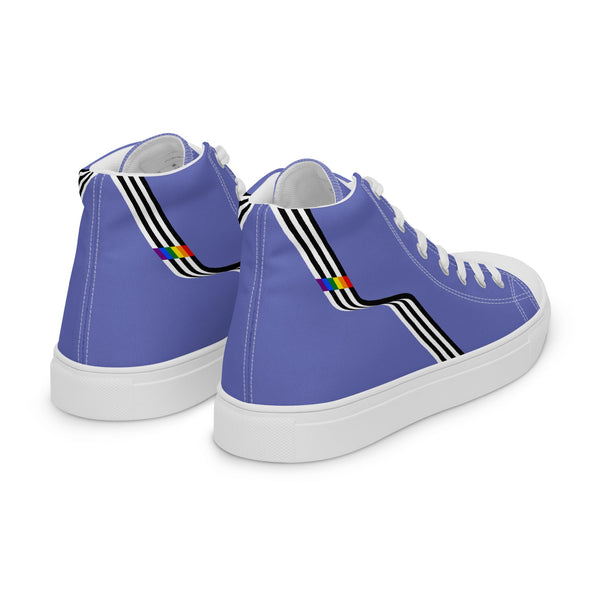 Original Ally Pride Colors Blue High Top Shoes