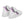 Cargar imagen en el visor de la galería, Original Asexual Pride Colors White High Top Shoes - Women Sizes
