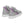 Load image into Gallery viewer, Original Asexual Pride Colors Gray High Top Shoes - Women Sizes
