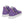 Load image into Gallery viewer, Original Asexual Pride Colors Purple High Top Shoes - Women Sizes
