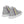 Load image into Gallery viewer, Classic Non-Binary Pride Colors Gray High Top Shoes - Women Sizes
