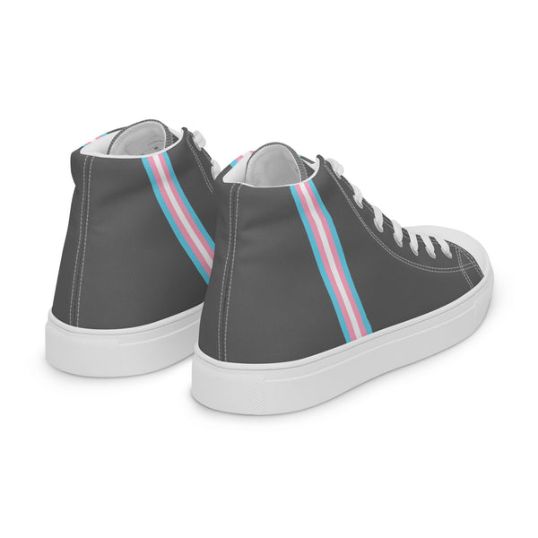 Transgender Pride Gray High Tops