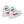 Load image into Gallery viewer, Modern Asexual Pride Colors White High Top Shoes - Women Sizes
