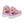 Load image into Gallery viewer, Modern Gay Pride Colors Pink High Top Shoes - Women Sizes
