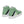 Charger l&#39;image dans la galerie, Agender Pride Colors Modern Green High Top Shoes - Women Sizes
