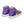 Carregar imagem no visualizador da galeria, Gay Pride Colors Modern Purple High Top Shoes - Women Sizes
