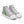 Carica l&#39;immagine nel Visualizzatore galleria, Aromantic Pride Colors Original Gray High Top Shoes - Women Sizes
