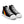 Load image into Gallery viewer, Gay Pride Colors Original Black High Top Shoes - Women Sizes
