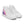 Carregar imagem no visualizador da galeria, Genderfluid Pride Colors Original White High Top Shoes - Women Sizes

