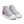 Load image into Gallery viewer, Genderfluid Pride Colors Original Gray High Top Shoes - Women Sizes
