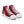 Charger l&#39;image dans la galerie, Lesbian Pride Colors Original Burgundy High Top Shoes - Women Sizes
