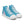 Laden Sie das Bild in den Galerie-Viewer, Transgender Pride Colors Original Blue High Top Shoes - Women Sizes
